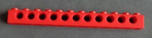 LEGO TECHNIC 3895 rouge rouge Brique 1 x 12 avec des trous p, Enfants & Bébés, Jouets | Duplo & Lego, Utilisé, Lego, Enlèvement ou Envoi