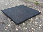 368 Zwarte rubber tegels 50x50x2,5, Dieren en Toebehoren, Stalling