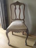 6 eiken stoelen +tafel uittrekbaar, Huis en Inrichting, Stoelen, Ophalen of Verzenden