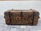 Authentieke houten kist, Ophalen, Minder dan 50 cm, Gebruikt, 50 tot 100 cm