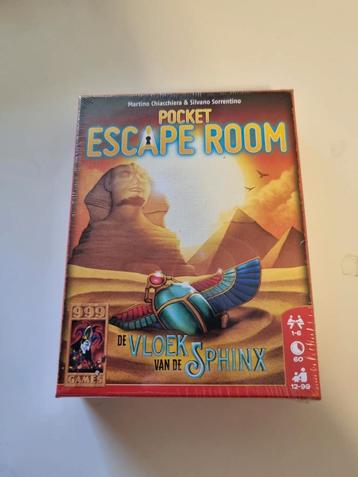 Pocket escape room: de vloek van de sphinx, Hobby & Loisirs créatifs, Enlèvement ou Envoi, Neuf