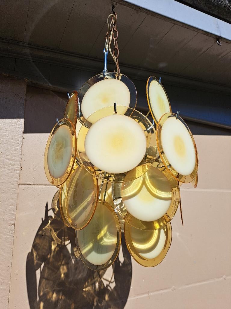 Vintage luster, Ophalen, Gebruikt, Glas