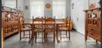 Eetkamer tafel met 6 stoelen en dressoirs, Ophalen, Gebruikt, Antique