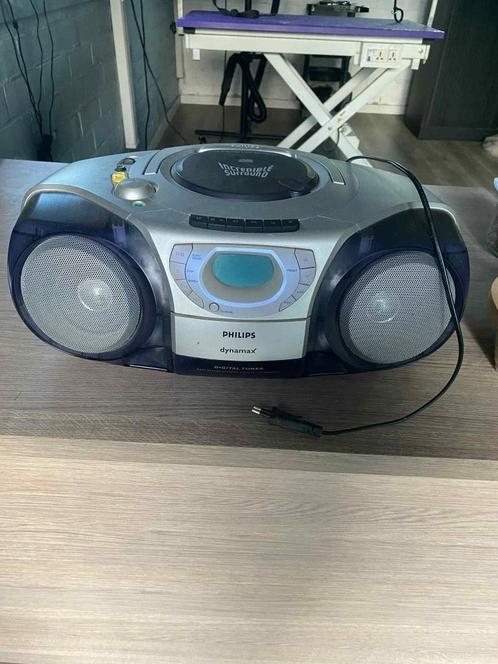 Philips CD Radio Cassette Recorder, Audio, Tv en Foto, Cd-spelers, Gebruikt, Philips, Draagbaar, Met radio, Ophalen