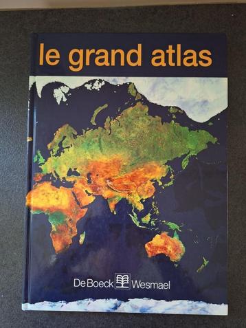 Le grand atlas - De Boeck 1993 beschikbaar voor biedingen