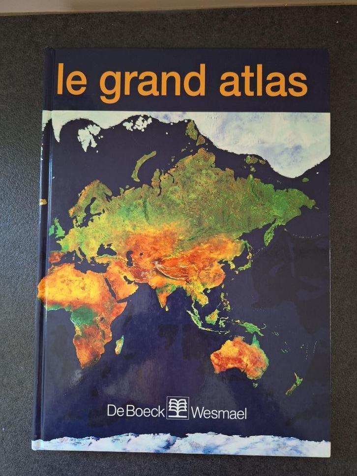 Le grand atlas - De Boeck 1993, Livres, Atlas & Cartes géographiques, Comme neuf, Autres types, Monde, 1800 à 2000, Enlèvement ou Envoi