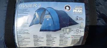 Nieuwe wind- en weerbestendige camping/festival tent FRASER 
