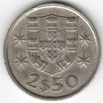 Portugal : 2 1/2 Escudos 1977  KM#590  Ref 12613, Postzegels en Munten, Munten | Europa | Niet-Euromunten, Ophalen of Verzenden
