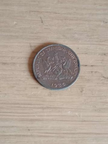 TRINIDAD & TOBAGO 1 Cent 1986 - gereserveerd E.Michel beschikbaar voor biedingen