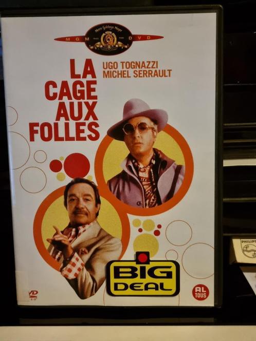 La Cage aux Folles, Michel Serrault, Ugo Tognazi, Cd's en Dvd's, Dvd's | Komedie, Ophalen of Verzenden