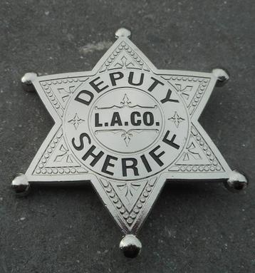 USA ETOILE DE DEPUTY SHERIFF L.A.CO. beschikbaar voor biedingen