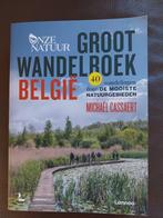Nieuw: groot wandelboek België (2022), Autres marques, Guide de balades à vélo ou à pied, Michael Cassaert, Enlèvement ou Envoi