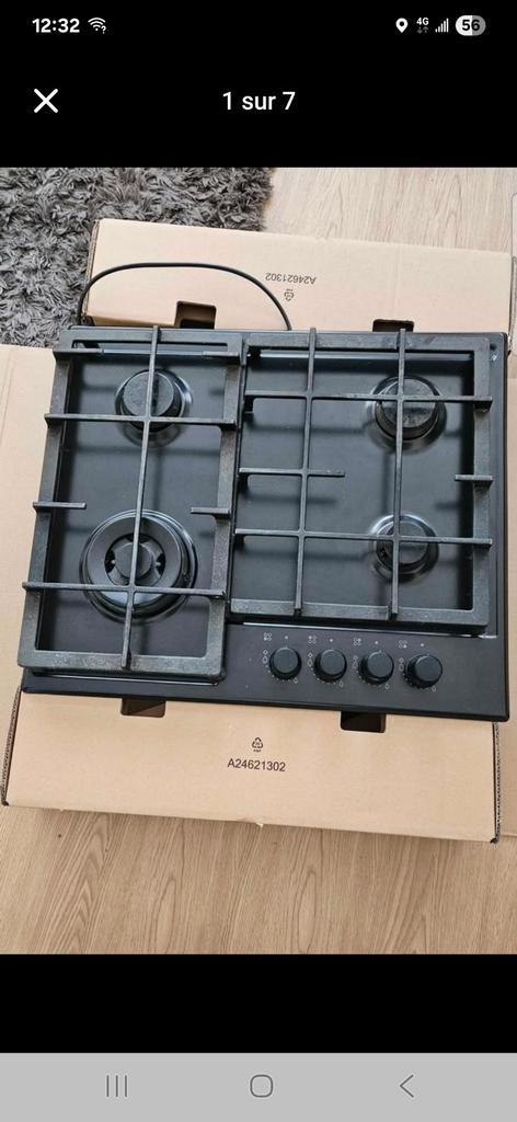 Taque au gaz/ table de cuisson, ikea avec GARANTIE, Elektronische apparatuur, Kookplaten, Zo goed als nieuw, Elektrisch, Ophalen of Verzenden