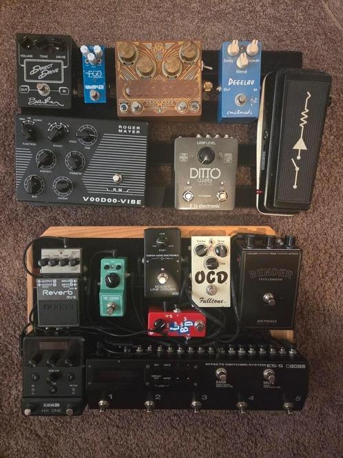 Pedaaltjes zoeken nieuwe thuis, Muziek en Instrumenten, Effecten, Zo goed als nieuw, Reverb, Compressor, Ophalen of Verzenden
