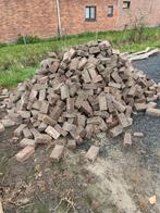 Bruin/rode klinkers L200mmxB100mmxH80mm, Tuin en Terras, Grind, Keien en Split, Ophalen, Gebruikt, Bruin
