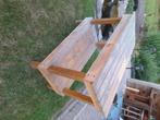Oppottafel, Tuin en Terras, Ophalen, Zo goed als nieuw, Rechthoekig, Hout