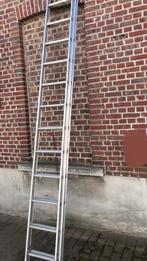 LADDER 2 x 12 TREDEN UİTSCHUİFBAAR EN PROFECİONEEL !, Enlèvement ou Envoi, Pliable ou rétractable/escamotable, Échelle, Utilisé