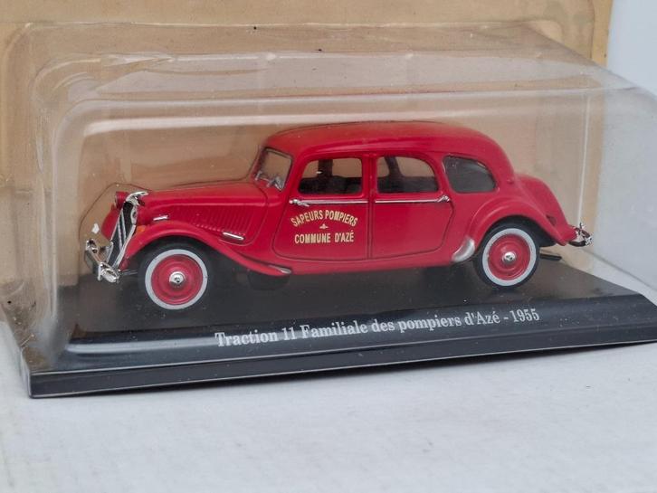Citroën Traction 11 brandweer Azé (1955) - 1/43, Hobby en Vrije tijd, Modelauto's | 1:43, Zo goed als nieuw, Auto, Overige merken