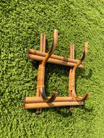 70s Vintage bamboe wand kapstok, Ophalen of Verzenden, Gebruikt