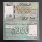 Libanon - 1000 Livres - P 90 - UNC - 985 (5), Postzegels en Munten, Ophalen of Verzenden, Overige landen, Los biljet