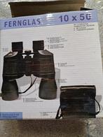 Verrekijker 10 x 50 met etui, Ophalen, Gebruikt, Met hoes of tas