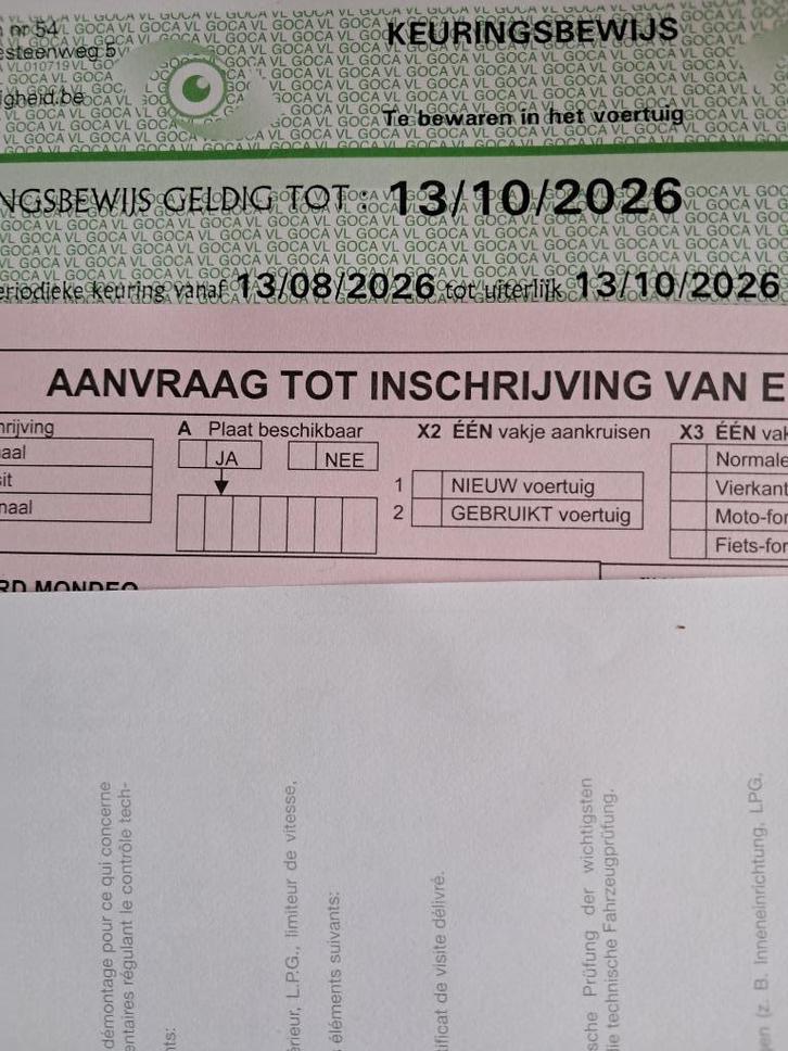 FORD MONDEO CHIA UITVOERING MET ROZE FORMULIER, Auto's, Ford, Particulier, Mondeo, ABS, Adaptieve lichten, Adaptive Cruise Control