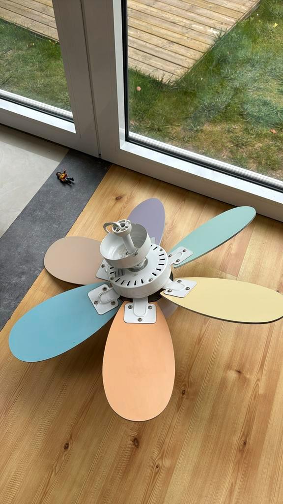 Ventilateur plafond enfant FARO, Elektronische apparatuur, Ventilatoren, Gebruikt, Plafondventilator, Ventilator met afstandsbediening