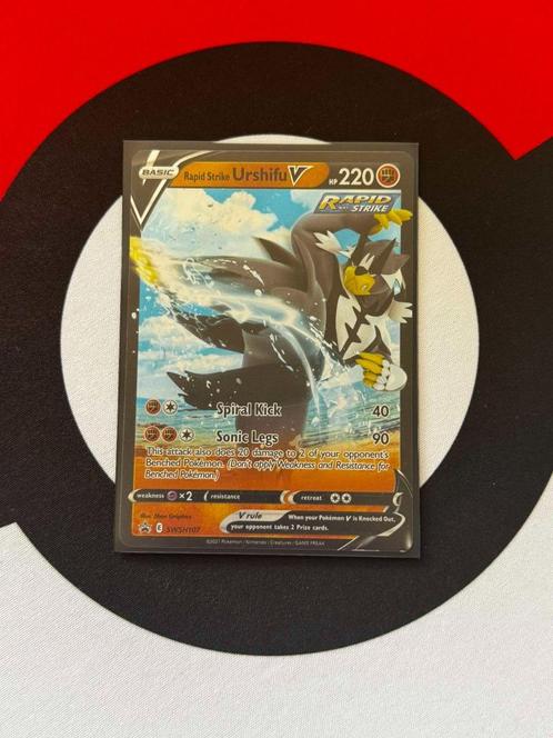 Pokémon - Rapid Strike Urshifu V (SWSH107 Promo) - NM, Hobby en Vrije tijd, Verzamelkaartspellen | Pokémon, Zo goed als nieuw