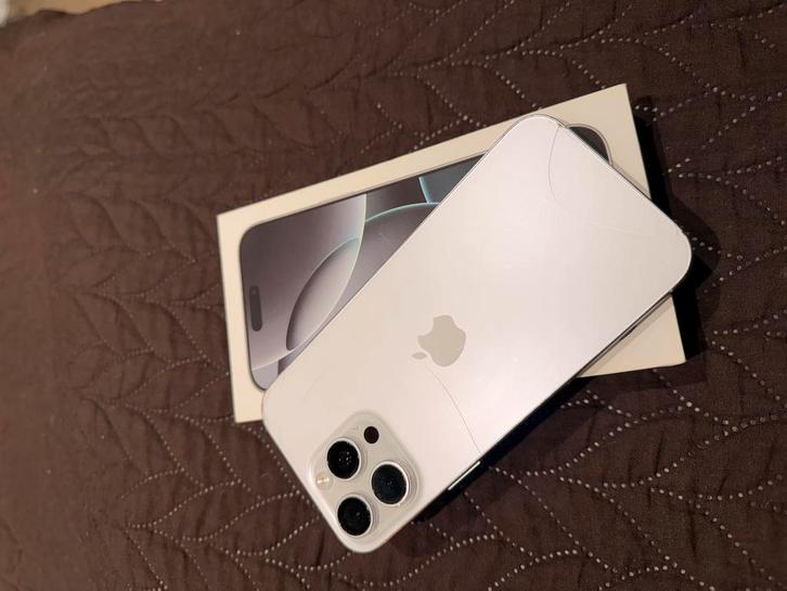 Iphone 16 Pro Max 256GB - Wit, Télécoms, Téléphonie mobile | Apple iPhone, Enlèvement