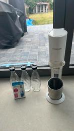 Sodastream met 3 flessen, Elektronische apparatuur, Keukenmixers, Ophalen, Zo goed als nieuw
