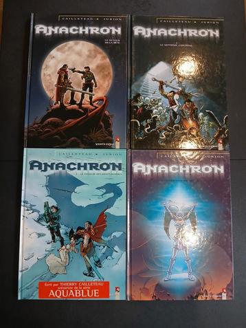 Lot de 4 bd anachron 1 à 4 beschikbaar voor biedingen