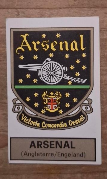Panini-insigne Arsenal Image Belgisch voetbal 1972 beschikbaar voor biedingen