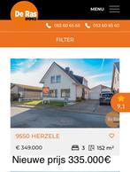 Charmante woning te koop mer 3 slaapkamers, Immo, Huizen en Appartementen te koop, Provincie Oost-Vlaanderen, 500 tot 1000 m²