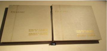 2 Oude Prentenboeken - Folklore in Belgie en Luxemburg beschikbaar voor biedingen