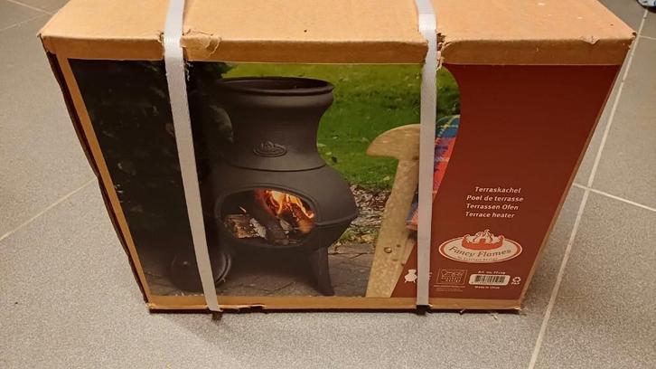 Terraskachel 70cm - NIEUW, Tuin en Terras, Tuinhaarden, Nieuw, Ophalen