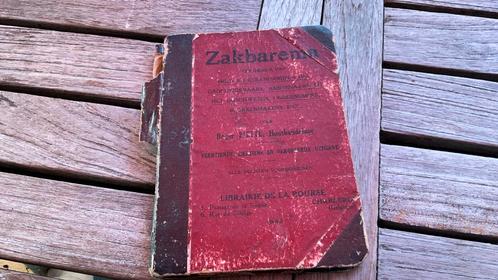 Zakbarema – ten dienste van hout- en kolenhandelaars, grond, Antiek en Kunst, Antiek | Boeken en Manuscripten, Ophalen of Verzenden
