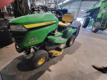Tracteur tondeuse John Deere X350R, Enlèvement, Comme neuf