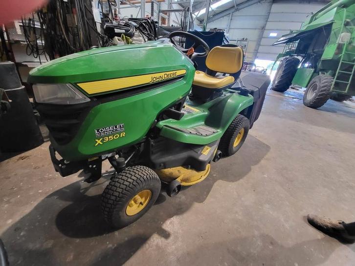 Tracteur tondeuse John Deere X350R, Tuin en Terras, Zitmaaiers, Zo goed als nieuw, Ophalen