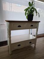 Sidetable in teakhout te koop, Huis en Inrichting, Tafels | Sidetables, Ophalen, Zo goed als nieuw, Teakhout