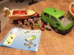 playmobil auto en speedboot, Kinderen en Baby's, Speelgoed | Playmobil, Complete set, Ophalen of Verzenden, Zo goed als nieuw