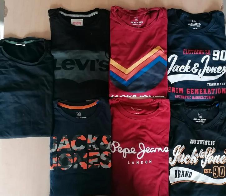 Pakket jongensmerkkledij MT 170/176, Kinderen en Baby's, Kinderkleding | Kinder-kledingpakketten, Zo goed als nieuw, Ophalen