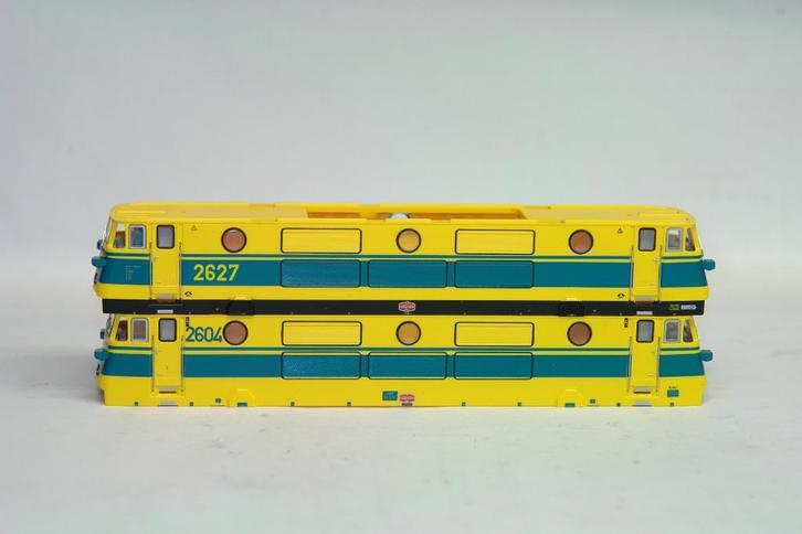MEHANO 2604 + 2627 SNCB NMBS CAISSES INCOMPLETES HO., Hobby en Vrije tijd, Modeltreinen | H0, Nieuw, Locomotief, Gelijkstroom of Wisselstroom