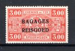 BA12 MNH** 1935 - Spoorwegzegels met opdruk "BAGAGES - REISG, Verzenden