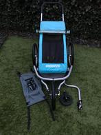 Croozer kid for 1 fietskar en hangmatje, Fietsen en Brommers, Ophalen, Opvouwbaar, Zo goed als nieuw, Kinderkar