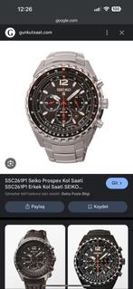 SEIKO PROSPEX SOLAR en MOMENTUS HORLOGES, Staal, Polshorloge, Ophalen of Verzenden, Zo goed als nieuw