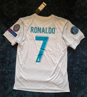 Nouveau maillot Adidas Real Madrid UCL Final 2018 Ronaldo M disponible aux enchères