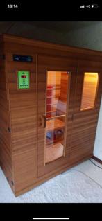 Sauna infrarouge Health mate HM-NSE-2CD de luxe 2 personnes, Comme neuf, Infrarouge, Enlèvement
