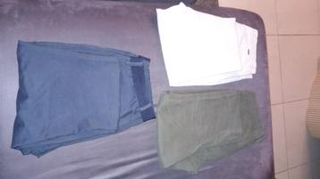 Pantalons en toile taille 30 lot de 3 beschikbaar voor biedingen