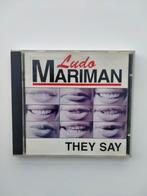 Ludo Mariman. They say. Cd, Cd's en Dvd's, Ophalen of Verzenden, Gebruikt