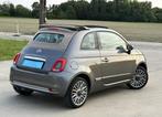 Fiat 500C 1.2i Cabrio 2018 79530km Navi DAB+  Cruise, 4 zetels, Cabriolet, Bedrijf, Handgeschakeld